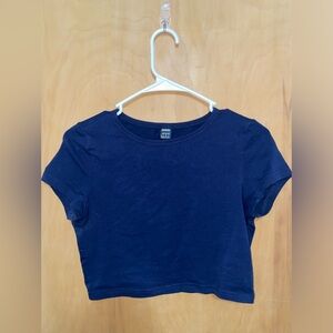 Blue crop top from SHEIN. Size Medium
